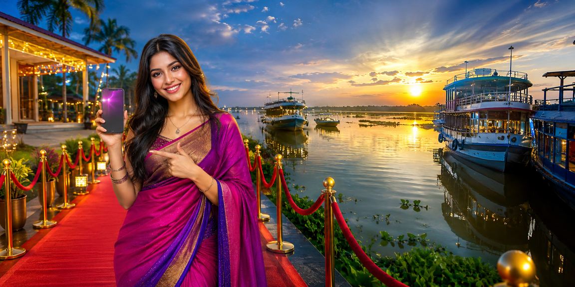 বাংলাদেশি মডেল মোবাইল ব্যাংকিংয়ে ডিপোজিট করছেন