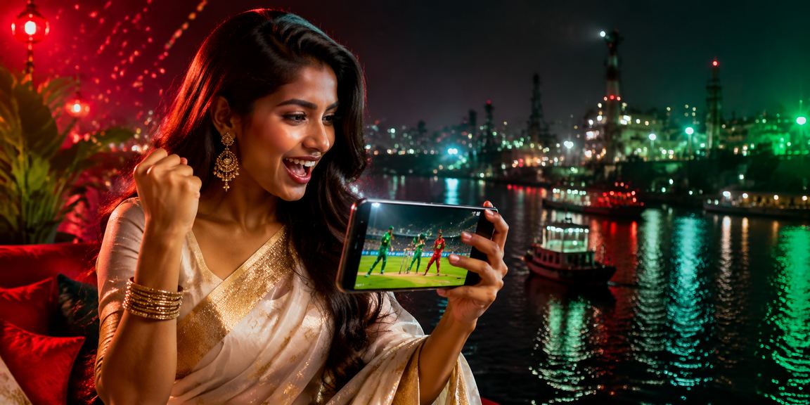 নারায়ণগঞ্জে ক্রিকেট বেটিং পুরস্কার নিচ্ছেন একজন খেলোয়াড়